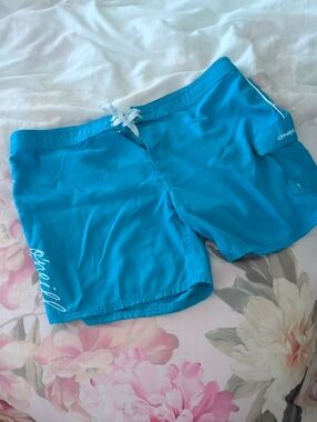 O'Neill Turquoise Women's Swim Board Shorts